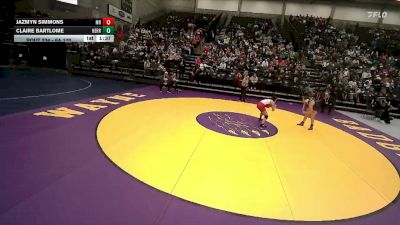 6A 170 lbs 3rd Place Match - Jazmyn Simmons, Mountain Ridge vs Claire Bartlome, Herriman