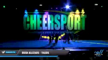 Rush Allstars - Tigers [2021 L4 Senior Coed - D2 - Small Day 2] 2021 CHEERSPORT National Cheerleading Championship