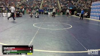 4A 138 lbs Cons. Round 1 - Kaleb Martin, South Caldwell vs Jacaden Brown, Pine Forest