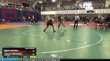 220 lbs Cons. Round 4 - Marcus Hernandez, Del Norte vs David Martinez, Vista