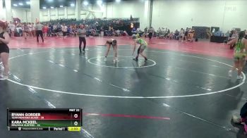 145 lbs Semis & Wb (16 Team) - Kara McKeel, RPA/Head Hunters vs Ryann Gorder, Team Montana Silver