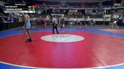 6A 175 lbs Cons. Round 2 - Brandon Mcguire, Helena vs Cort Bulloch, Mortimer Jordan HS