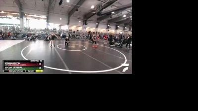 92 lbs Round 4 - Ethan Gentry, NXT Level Wrestling Academy vs Lucian Ukperaj, All American Wrestling Club