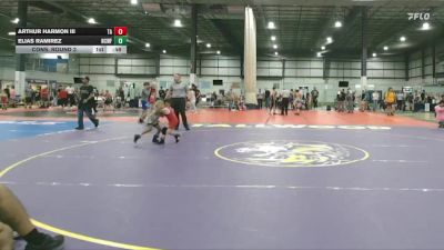 50 lbs Cons. Round 3 - Elias Ramirez, North Carolina Wrestling Facto vs Arthur Harmon Iii, NC Wrestling Factory