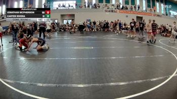 126 lbs Cons. Round 4 - Carter Rivera, Soldier City vs Jonathan McPherson, Knighmare