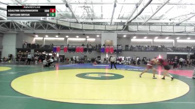 185 lbs Quarterfinal - Adalynn Southworth, Conard vs Shyann Bryan, Bristol Central