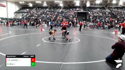 67 lbs Quarterfinal - Elijah Lorenzo, FoxFit vs Damon Orta, East Butler