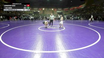 108 lbs Round Of 32 - Jax Vang, Buchanan vs Christian Cruz, El Diamante