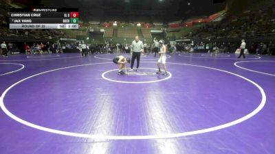 108 lbs Round Of 32 - Jax Vang, Buchanan vs Christian Cruz, El Diamante