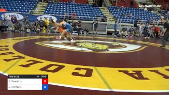 220 lbs Rnd Of 32 - Gary Powell, Ohio vs Chase Horne, Georgia