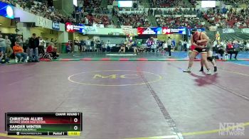 AA - 285 lbs Champ. Round 1 - Christian Allies, Billings Senior High School vs Xander Winter, Flathead (Kalispell)