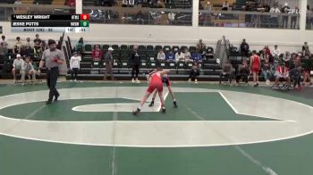 85 lbs Semifinal - Wesley Wright, Hewitt-Trussville Middle School vs Jesse Potts, Homewood Middle School