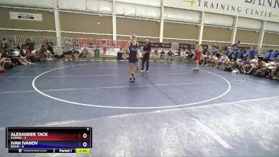 165 lbs Placement Matches (8 Team) - Alexander Tack, Illinois vs Ivan Ivanov, Idaho