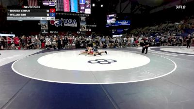 190 lbs Cons. Quarters - Braden Strain, OK vs William Etu, VA