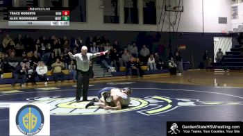144 lbs Trace Roberts, Roxbury vs Alex Rodriguez, Montville