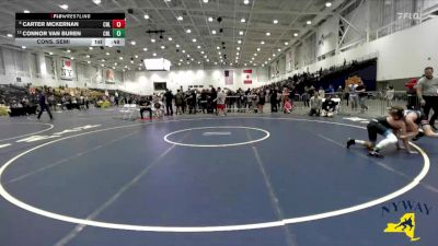 106 lbs Cons. Semi - Carter McKernan, Club Not Listed vs Connor Van Buren, Club Not Listed