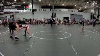 88 lbs Round 2 (6 Team) - Roman Cortese, Yale Street vs Dane McNaughton, Quaker Nation