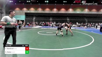 170 lbs Round Of 32 - Thomas Sandoval, Vacaville vs Kane Baker, Riverton