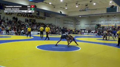 135 lbs Consi Of 8 #1 - Madden Skidmore, Edmond North (OK) vs Gabriel Pacheco, Central Union