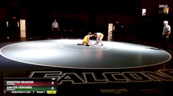 126 lbs 1st Place Match - Sawyer Keinonen, Newberg vs Kingston Meadors, Newberg