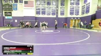 235 lbs Round 1 - Ayrica Dehart, Edgewood vs Abigail Purtlebaugh, Bloomington South