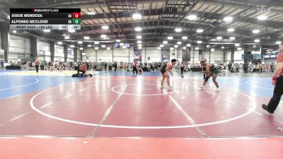 195 lbs Consi Of 16 #2 - Josue Mendoza, GA vs Alfonso Mccloud, GA