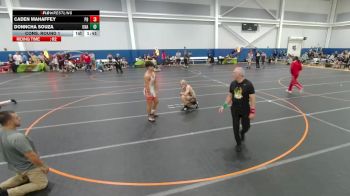 150 lbs Cons. Round 1 - Caden Mahaffey, Unattached vs Donncha Souza, Unattached