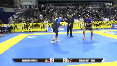 Josiah Henry T Silva vs Noah Joseph Roberts 2025 Pan IBJJF Jiu-Jitsu No-Gi Championship