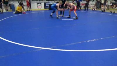 120 lbs Cons. Semis - Dom Bevans, Hawkeye Wrestling Academy vs Berkley Boeke, Sebolt Wrestling Academy