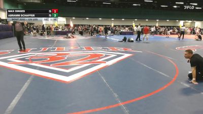 126 lbs Consi Of 64 #2 - Max Dinges, PA vs Abramm Schaffer, PA