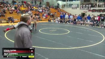 215 lbs Quarters & 1st Wb (16 Team) - Ethyn Castro, Bainbridge vs Riley O`Donnell, West Laurens