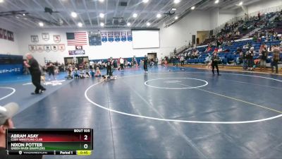 53 lbs 5th Place Match - Abram Asay, Cody Wrestling Club vs Nixon Potter, Green River Grapplers