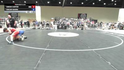 113 lbs Quarters - Simon Carter, Bear Cave vs Oscar Gauna