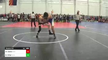 126 lbs Round Of 32 - Michael Ojeda, Wright Wrestling Academy vs Benjamin Miller, Nevada Elite