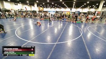 65 lbs 5th Place Match - John Motes, Gold Rush Wrestling vs Benjamin Myers, LV Bear Wrestling Club (Spring