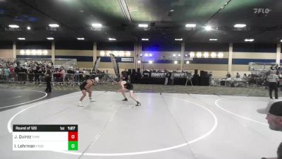 126 lbs Round Of 128 - Jesse Quiroz, Threshold WC vs Ian Lehrman, Fossil Ridge HS