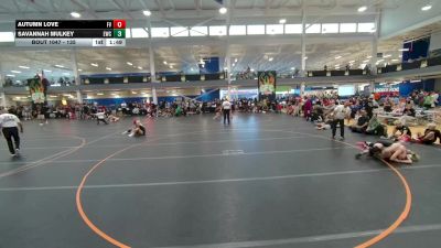 135 lbs Champ. Round 2 - Savannah Mulkey, Unattached vs Autumn Love, Fairview