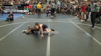 60 lbs Champ. Round 1 - Elijah Justice SE4, Liberty Union vs Dierre Powers C4, Grove City