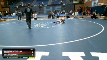 55-58 lbs Round 3 - Titan Caldwell, Fremont Wrestling Club vs Maxwell McClellan, SYRACUSE