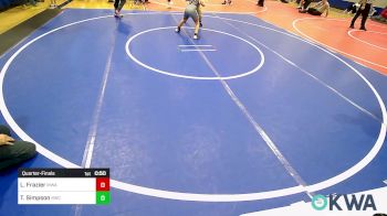 83 lbs Quarterfinal - Liam Frazier, Morris Wrestling Association vs Tukker Simpson, Salina Wrestling Club