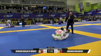 Angdamas Moldabekov vs Bernardo Rosalba De Menezes 2026 European Jiu-Jitsu IBJJF Championship