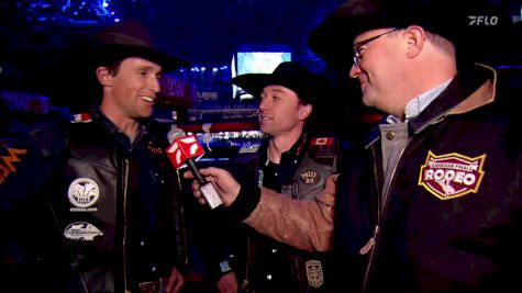 2022 Canadian Finals Rodeo: Interview With Jordan Hansen/Jared Parsonage - Bull Riding - Round 1