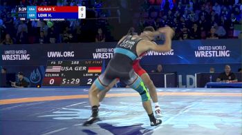 57 kg 1/2 Final - Thomas Gilman, United States vs Horst Lehr, Germany