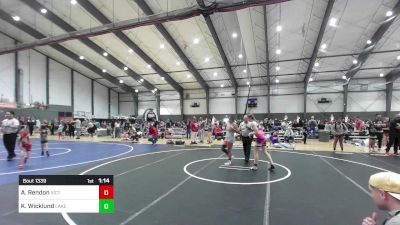 145 lbs Final - Audrina Rendon, Victory Wrestling-Central WA vs Kira Wicklund, Lake Stevens WC