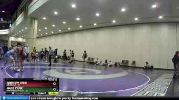182 lbs Round 2 (16 Team) - Gage Carr, Diamond Fish Blue vs Andrew Wier, STL Black