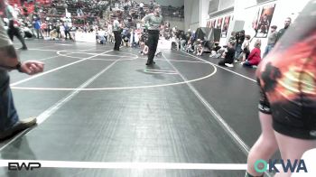 67 lbs Consi Of 4 - Camden Hollingshead, Mannford Pirate Youth Wrestling vs Noah Brackett, Raw Wrestling Club