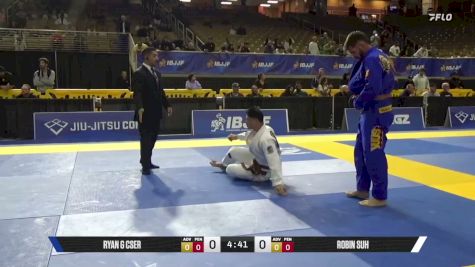 Robin Suh vs Ryan G Cser 2026 Pan Jiu Jitsu IBJJF Championship