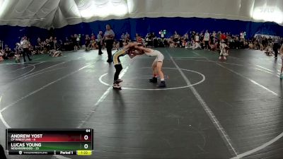 64 lbs Round 5 (6 Team) - Andrew Yost, CP Wrestling vs Lucas Young, Neighborhood