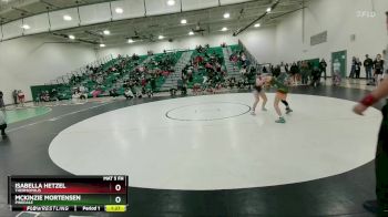 105 lbs Semifinal - McKinzie Mortensen, Pinedale vs Isabella Hetzel, Thermopolis