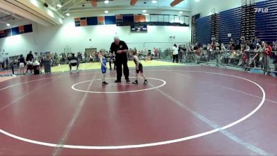 43 lbs Round 2 - Wade Brillhart, Reaper Wrestling Club vs Corbin Hogue, New Kent